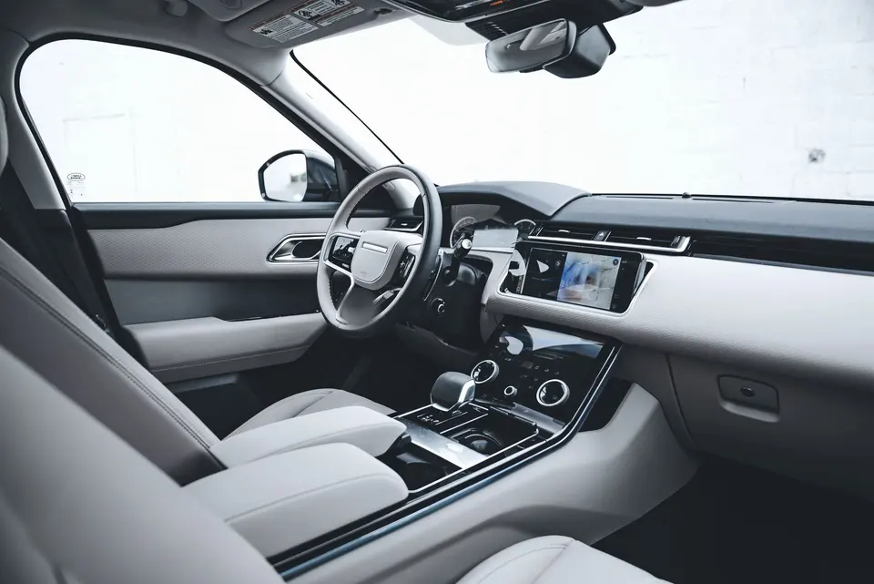 Interior of Modern Car